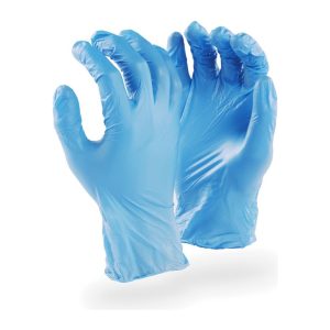Dromex Blue Nitrile Powder Free Gloves (100 Pack)