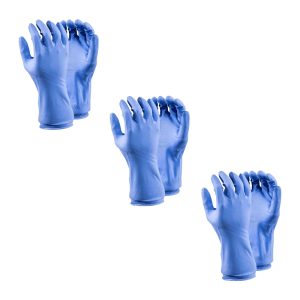 Dromex Blue Rubber Household Gloves - Medium