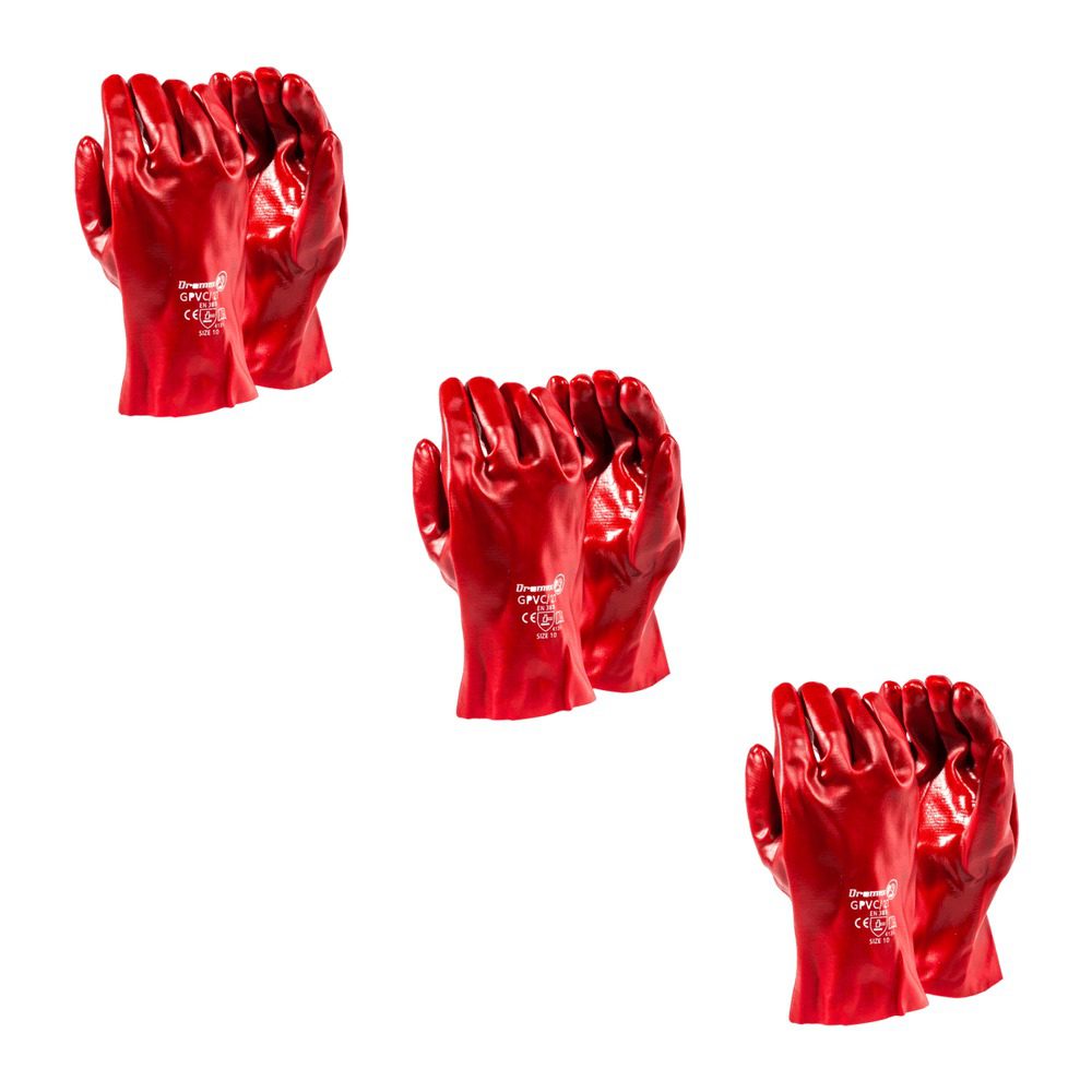 Dromex PVC Standard Duty Glove - Open Wrist