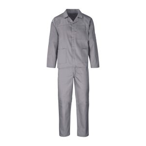 2 Piece Grey Work Suit Without Reflective Tape